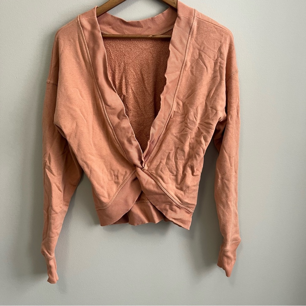 Aerie Offline twist back sweater